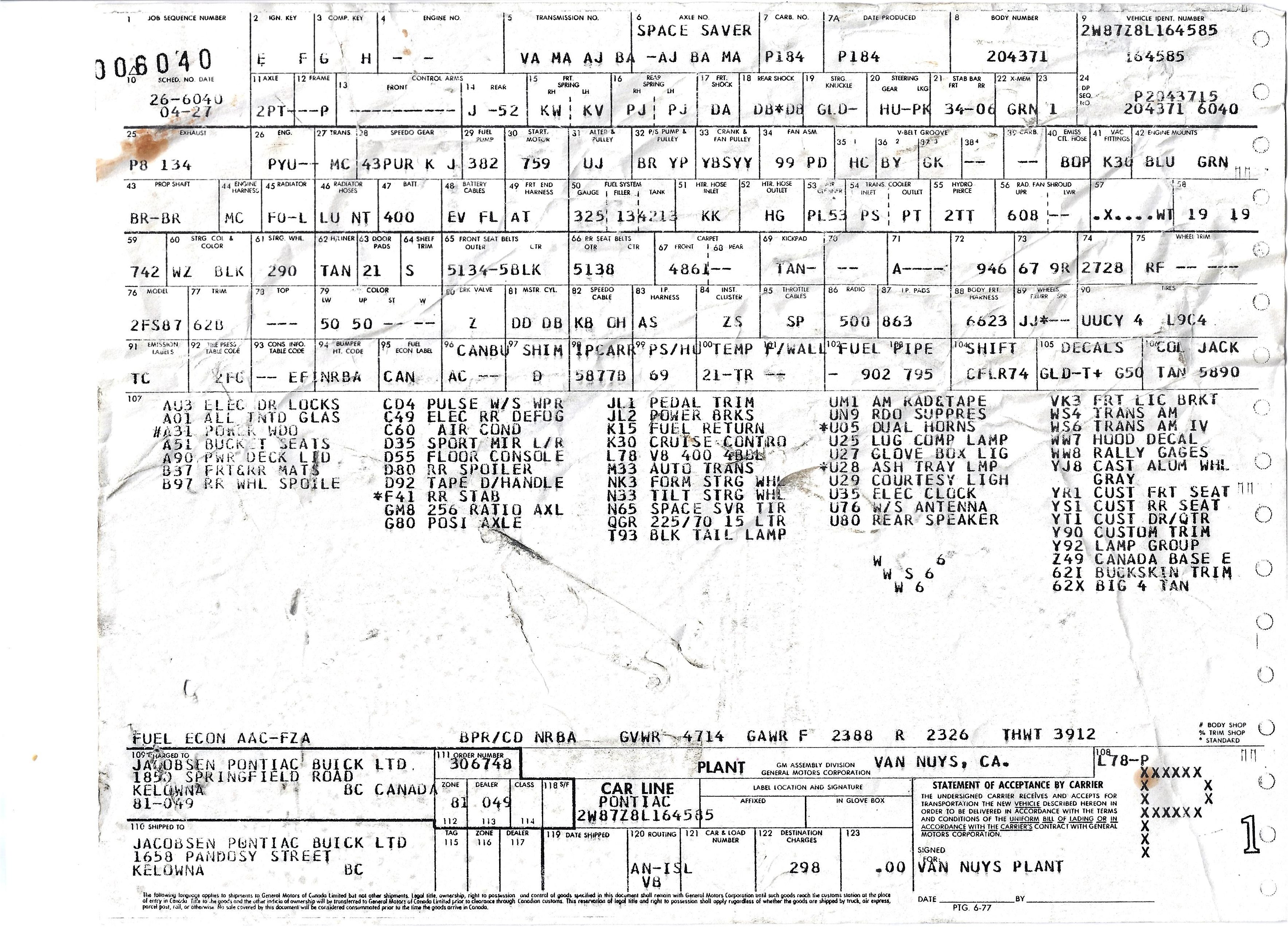 1978 Trans Am Build Sheet-page-001.jpg