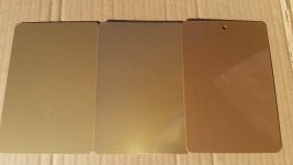 GM Gold paint sample Solar 50 SE Gold 55 Burnished 56 (2).jpg