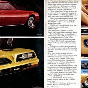 1978 Pontiac Firebird Trans Am Brochure Ad