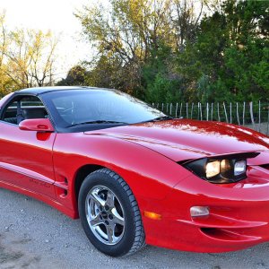 1998 Red Trans Am